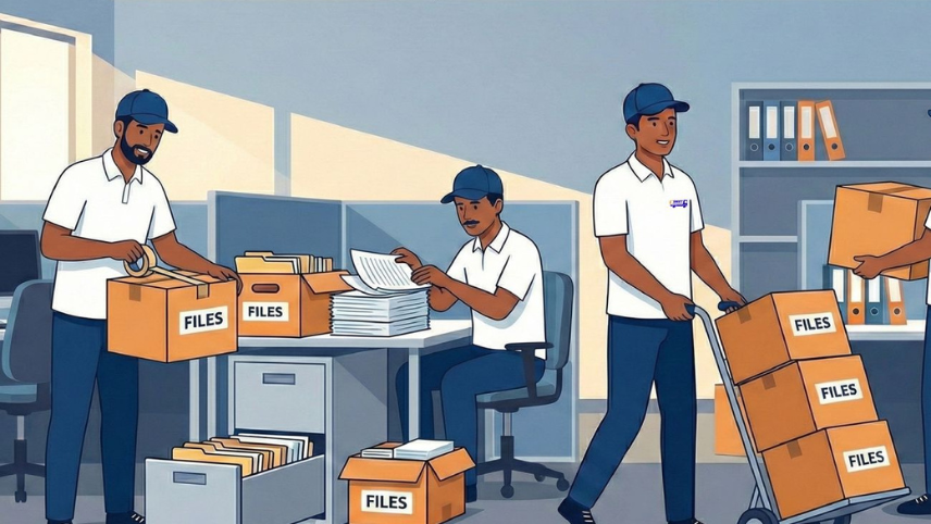 Ankit India Packers and Movers office and transport setup